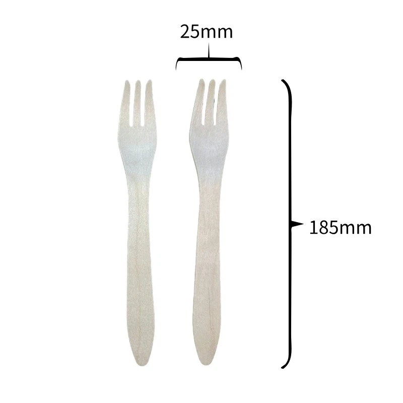 forks disposable size