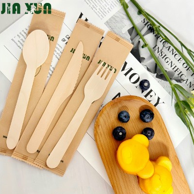 Canadian Dealer Customized Birch Cutlery muab kev koom tes rooj plaub