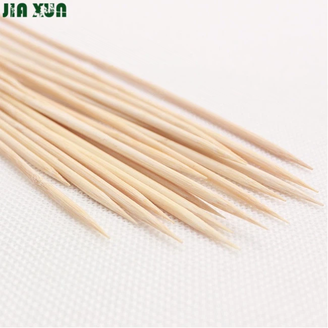 Versatile 10-inch Thick Bamboo Skewers - Great For BBQ And Desserts